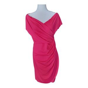 Slinky Stretchy Pink Business Casual Dress By Antonio Melani from Dillards
